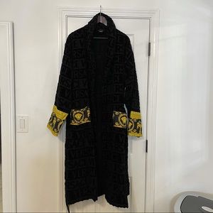 Black Versace Robe XXL